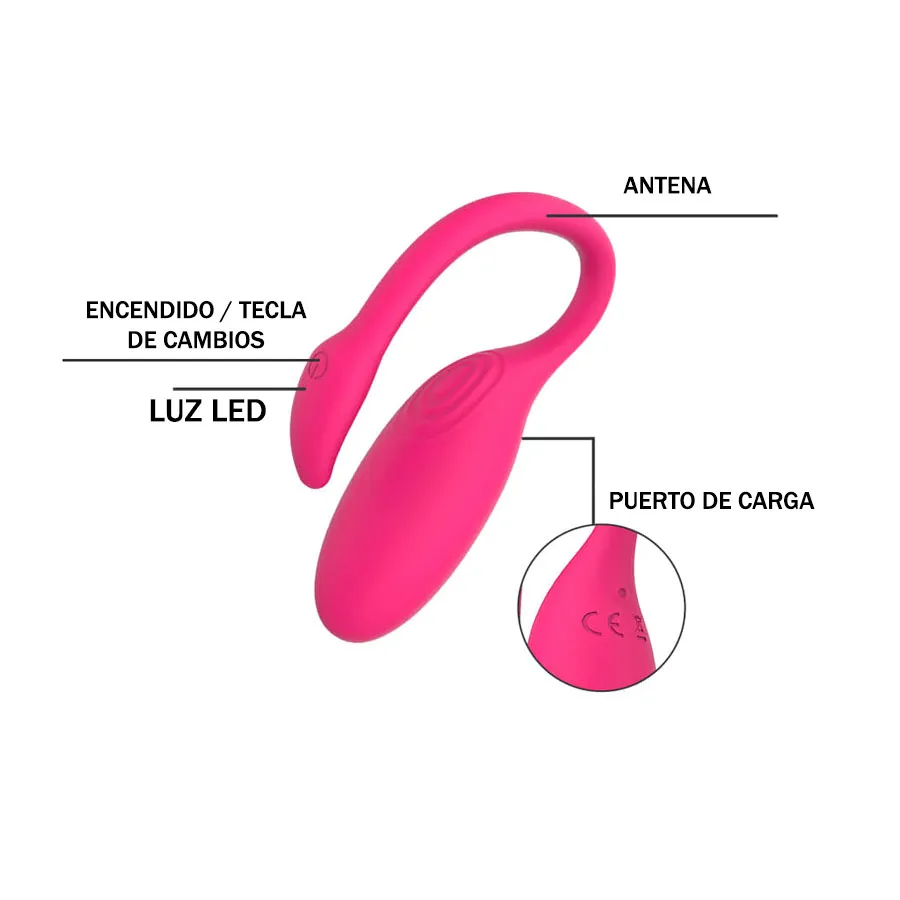 Bala Vibradora Magic Flamingo Magic Motion — foto 4