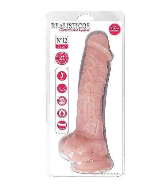 Consolador Realístico Coloso Piel Nº12 — foto 2
