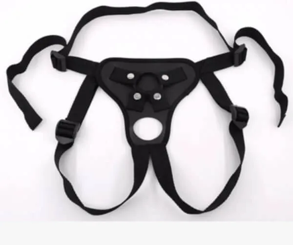 Arnes Femenino Ajustable a Dildo Doble