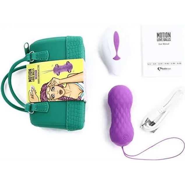 Bolita Vibradora Motion Love Balls TWISTY c/ control remoto — foto 2