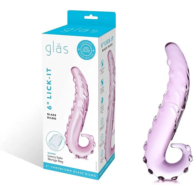 Dildo Cristal Lick-It 6"