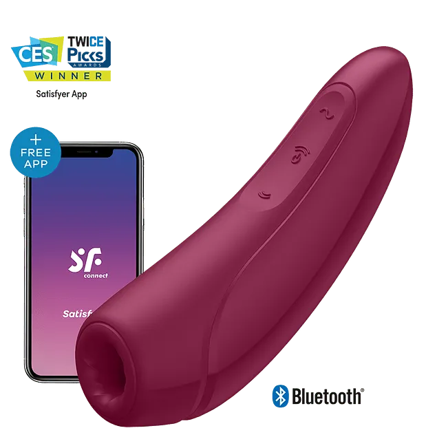 Satisfyer c/ pulso de aire Curvy 1 +