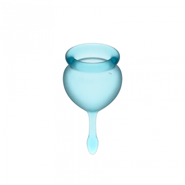 Set de 2 copas menstruales Satisfyer Feel Good — foto 2