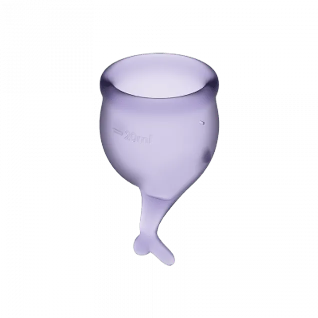 Set de 2 copas menstruales Satisfyer Feel Secure — foto 4