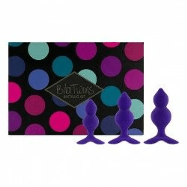 Set Plugs Anales Bibi Twins Feeltoyz ( 3 piezas)