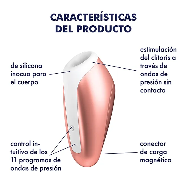 Vibrador de Pulso de Aire Satisfyer Love Breeze — foto 3