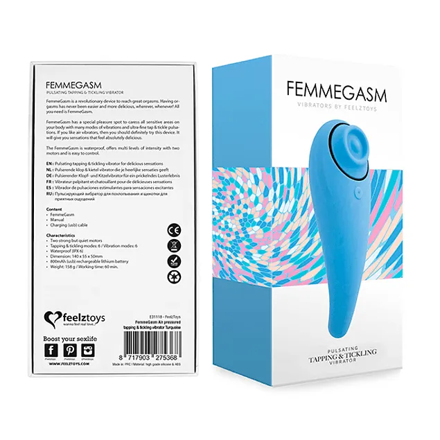 Vibrador FemmeGasm c/ Placer de Aire — foto 3