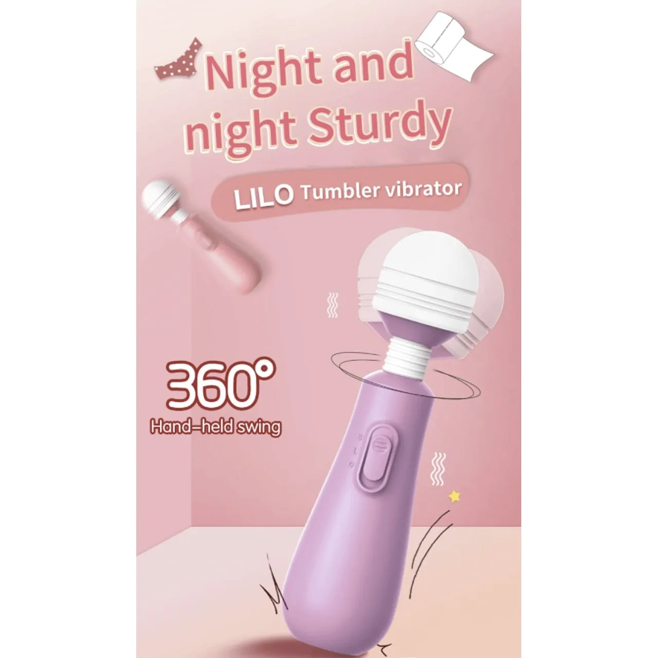 Vibrador Masajeador Tentetieso LL-B1809