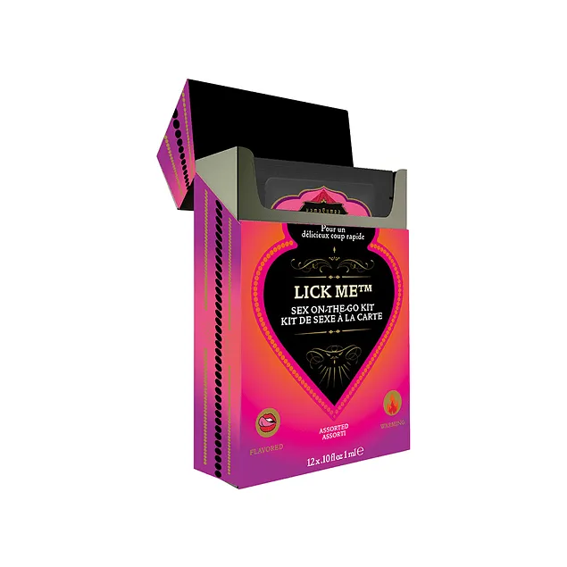 Set 12 Sachets Kama Sutra Aceite del Amor+ Néctar Divino " Lick Me " — foto 3