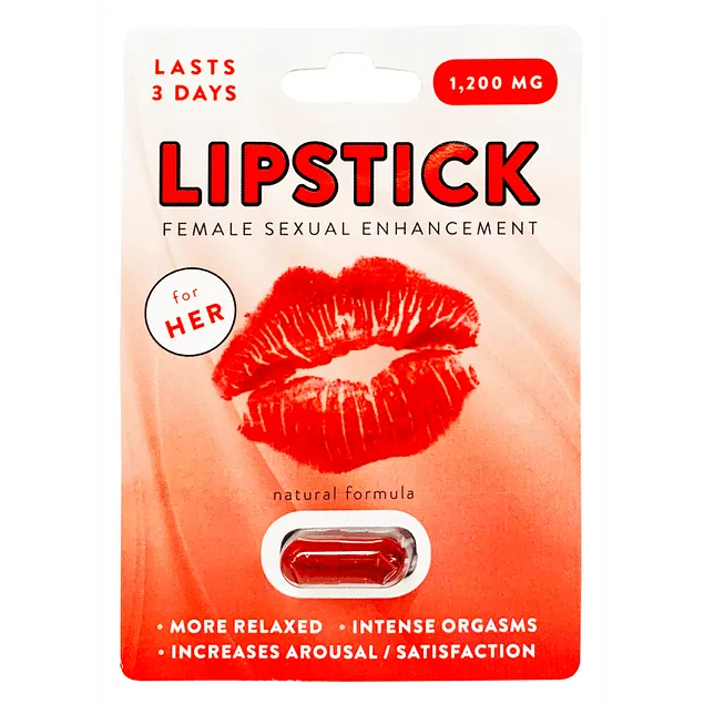 Suplemento Femenino Lipstick x 12 Cápsulas — foto 2