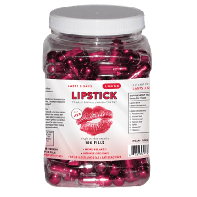 Suplemento Femenino Lipstick x 3 cápsulas