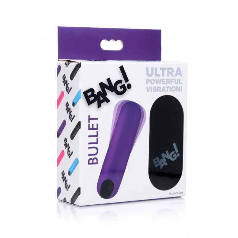 Bala Vibradora con Control Inalambrico – Purpura