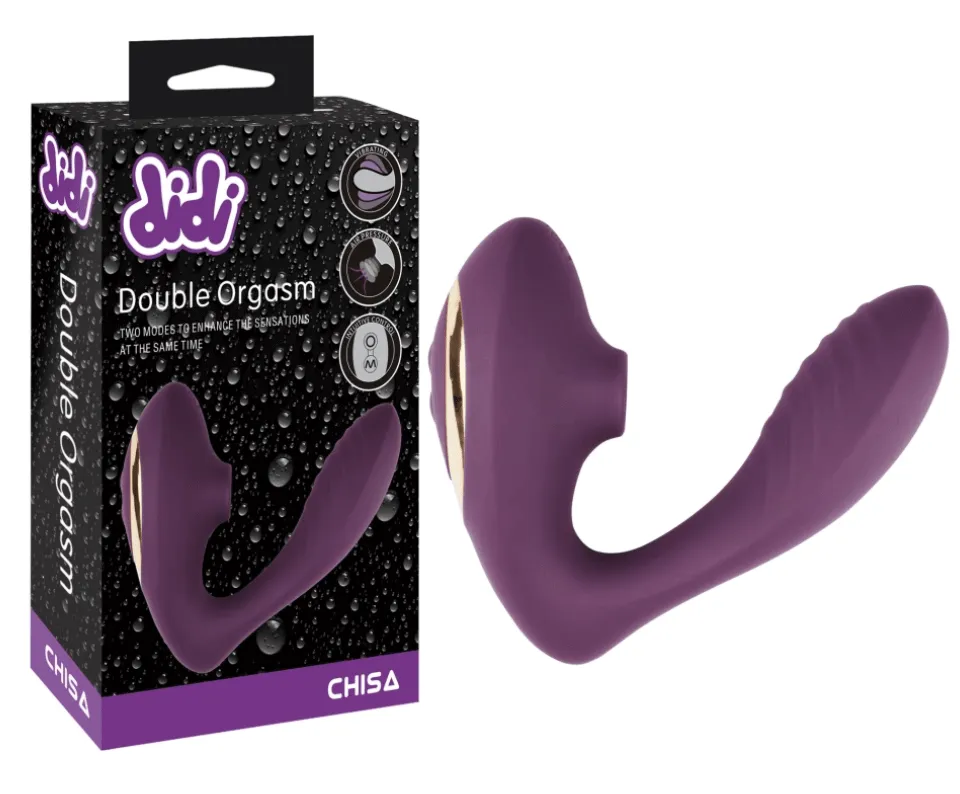 CHISA CN-590617561 vibrador succionador color: morado