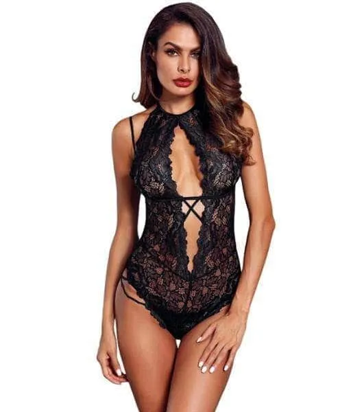 Body Encaje Negro Isabella