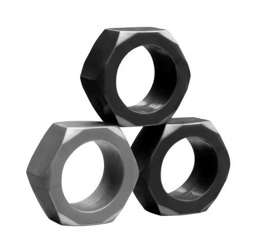 Pack CockRing Tuercas Tom of Finland