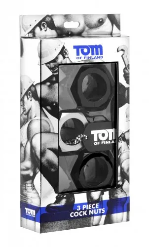 Pack CockRing Tuercas Tom of Finland — foto 2
