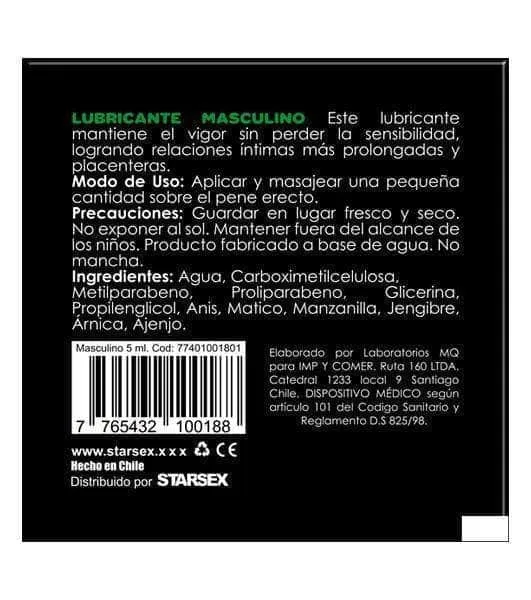 Lubricante Retardante Starsex — foto 2