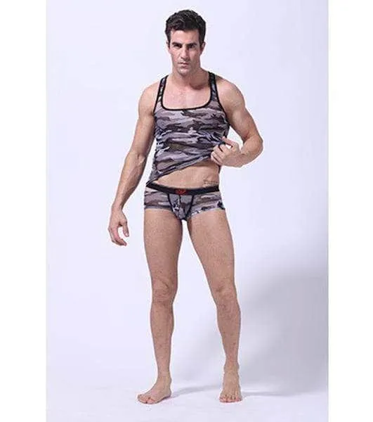 CAMISETA CAMUFLAJE STARSEX