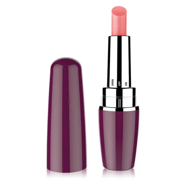Mini vibrador de lápiz labial ABS impermeable natural VV021