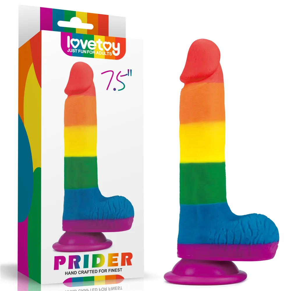 Lovetoy 7.5» Prider Dildo LV410026