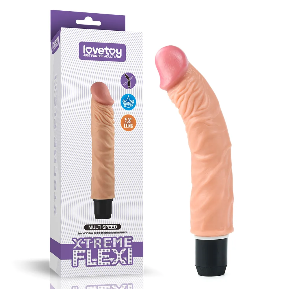 Lovetoy Vibrador Xtreme Flexi de 9.5″ LV1014