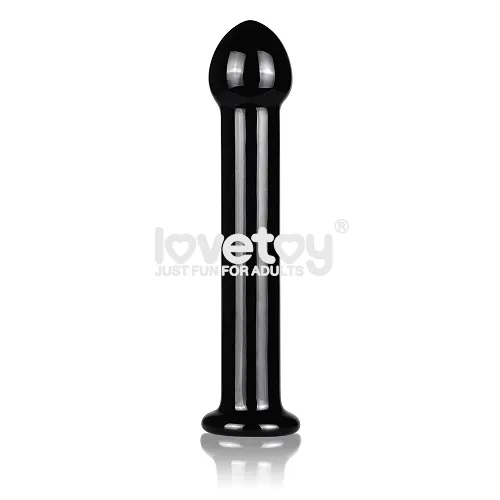 Plug anal vidrio color negro GS01bk