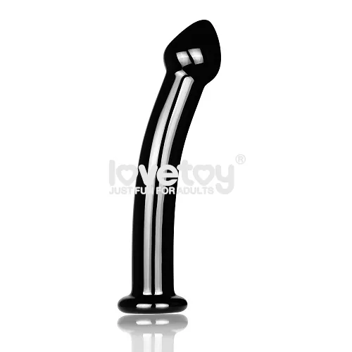 Plug anal vidrio color negro GS03bk