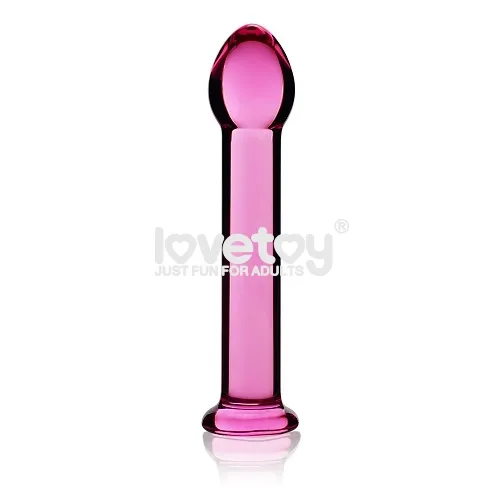 Plug anal vidrio color rosado GS01pk