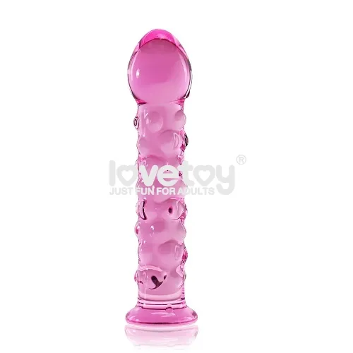 Plug anal vidrio color rosado GS02pk