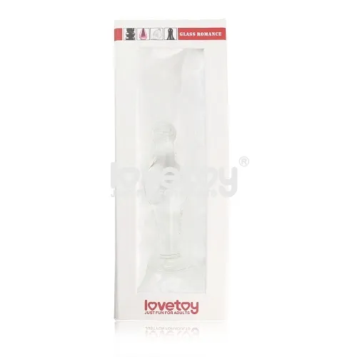 Plug anal vidrio color transparente GS16C