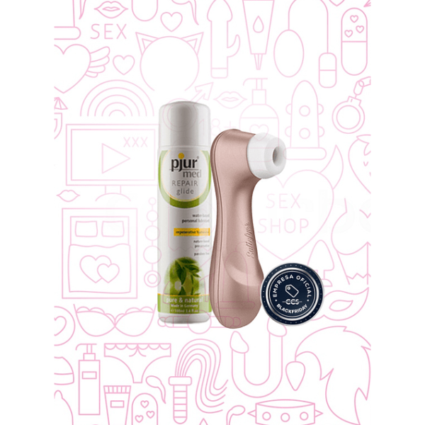 Pack Satisfyer Pro 2 + Lubricante Pjur Med Repair