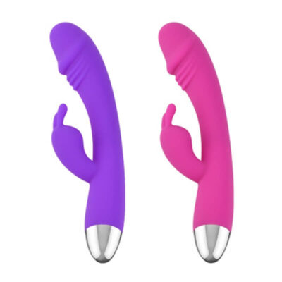 Vibrador forma conejo