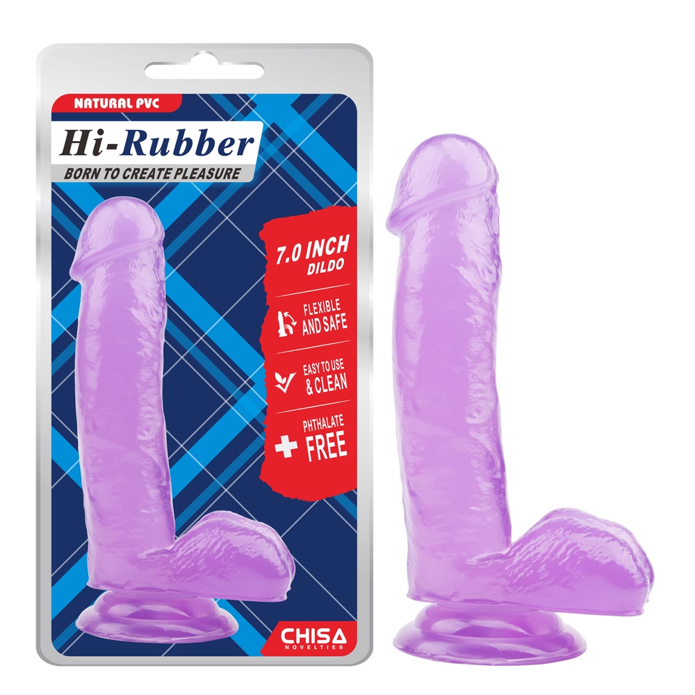 CHISA CN-711732161 Dildo-Purple
