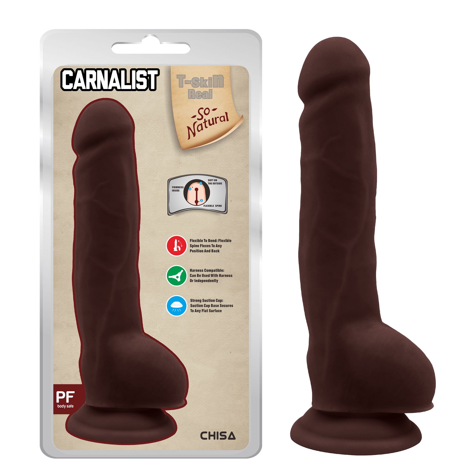 CHISA CN-711738214 Carnal Pleasure-Brown