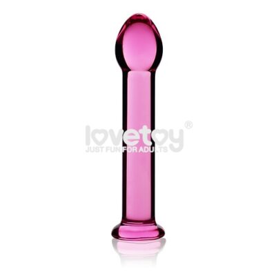Plug anal vidrio color rosado GS01pk