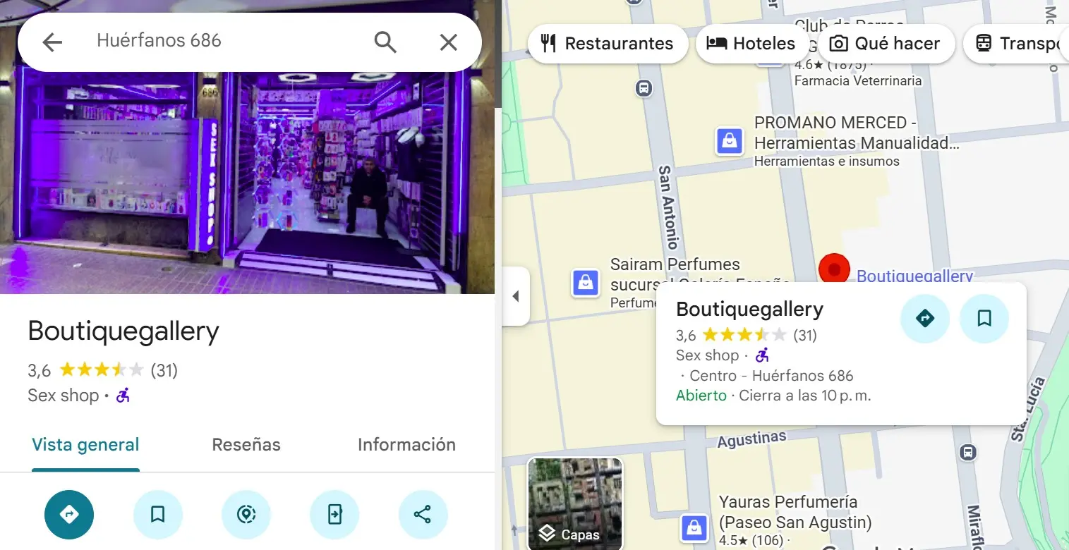 SOMOS TIENDA FISICA SEXSHOP EN SANTIAGO CENTRO